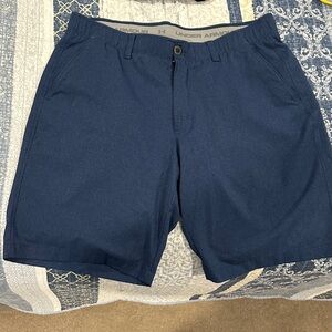 Under Armour Men's Navy Golf Shorts
